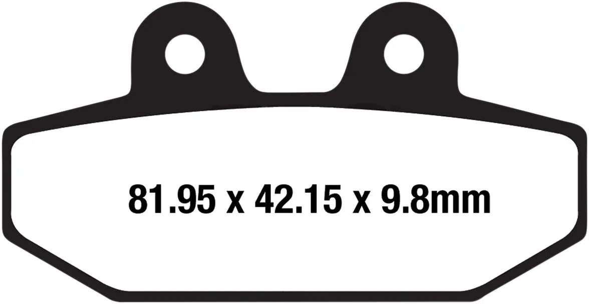 Ebc Hh Sintered Brake Pads For Harley-davidson/buell - Rear