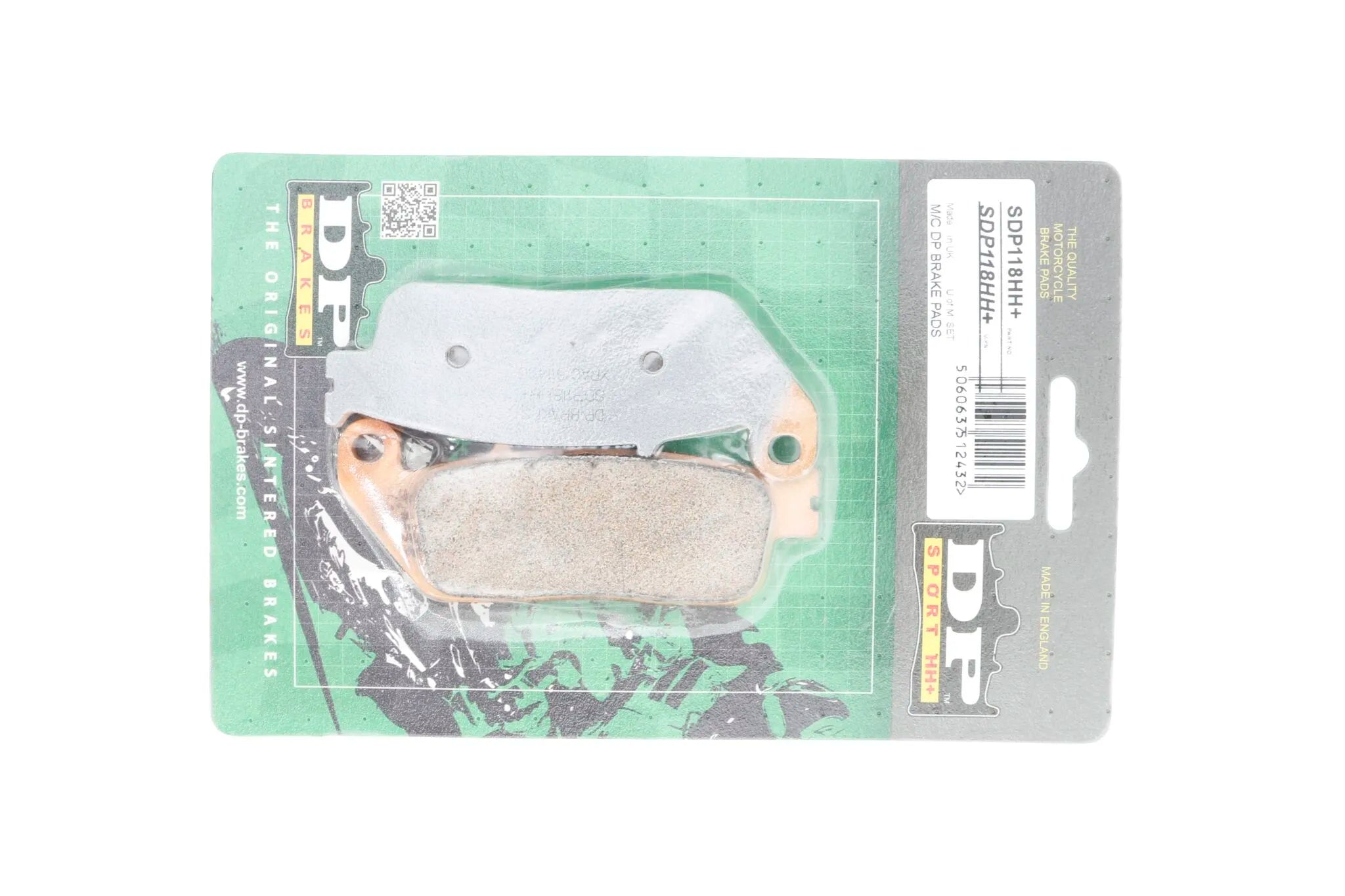 Dp Brakes Sintered Metal Brake Pads - World Superbike Performance - Front & Rear