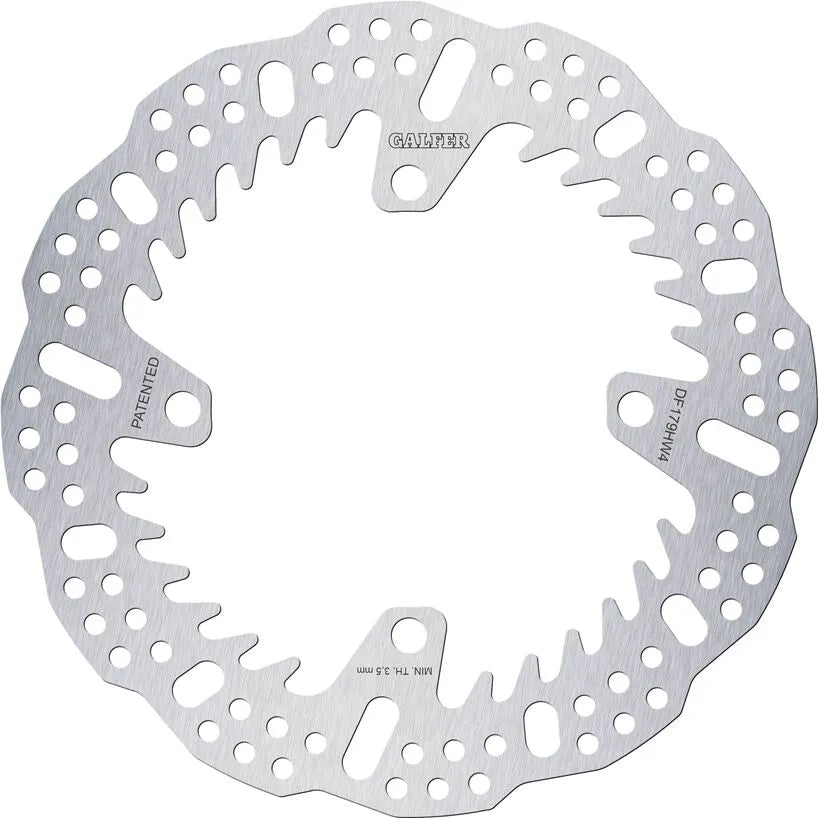 Galfer Brake Rotor Shark Fixed - Superior Braking Performance - Rear
