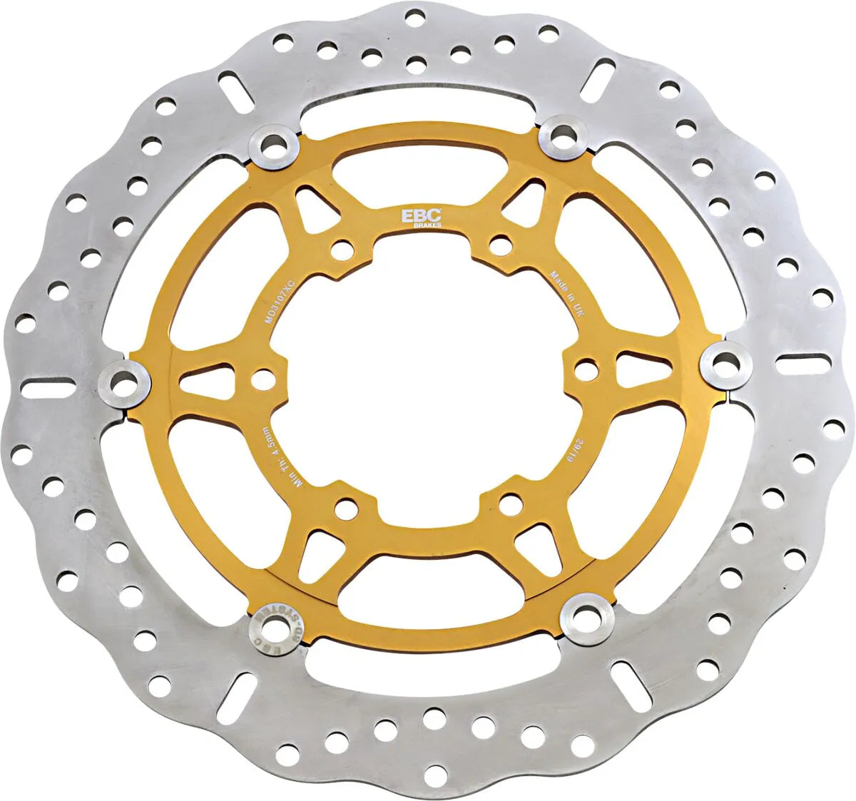 Ebc Pro-lite Xc Contour Brake Rotor - Front