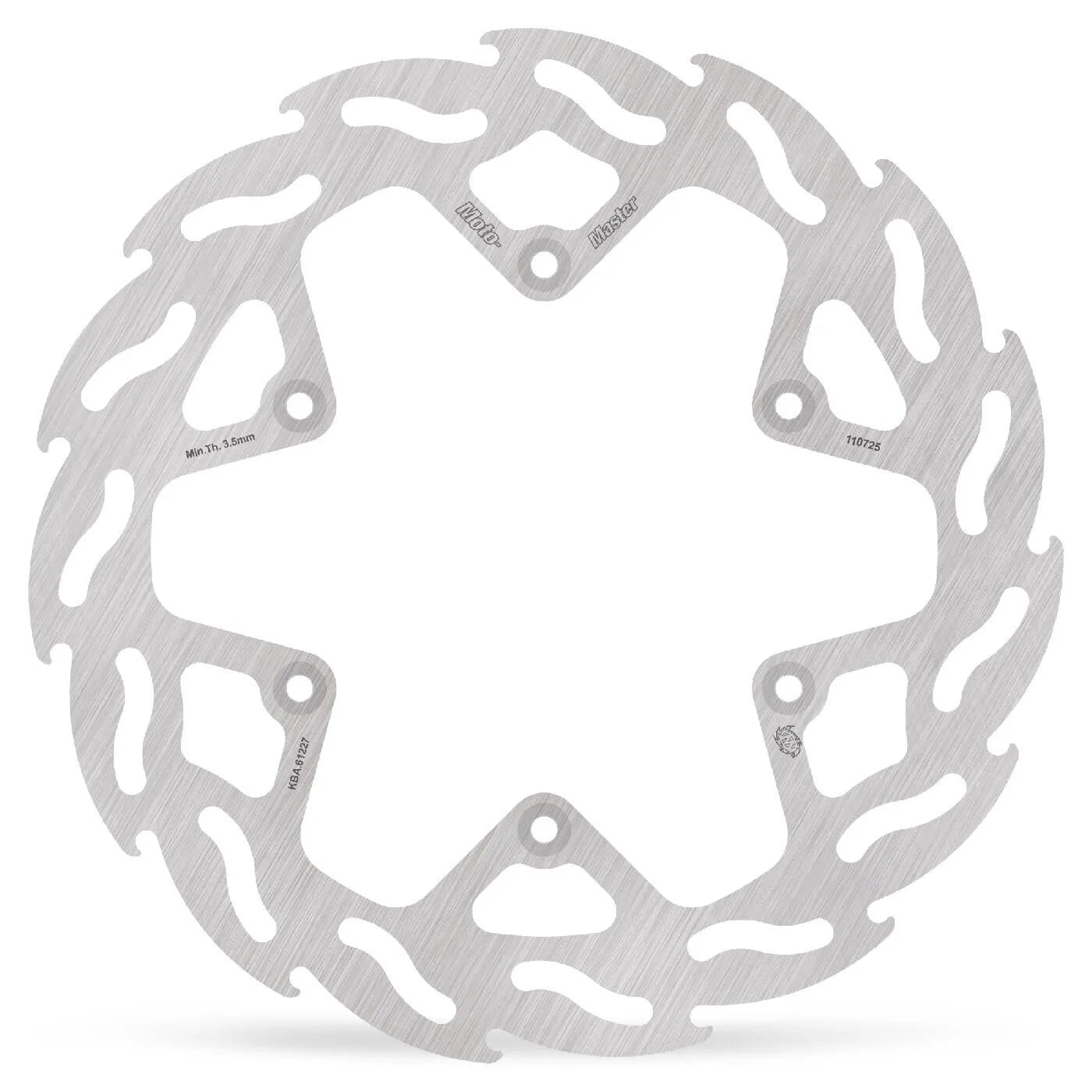 Moto-master Flame Series Fixed Brake Rotor - Rear