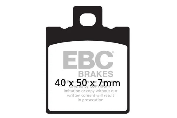 Ebc Sfa-hh Sintered Scooter Brake Pads - Front
