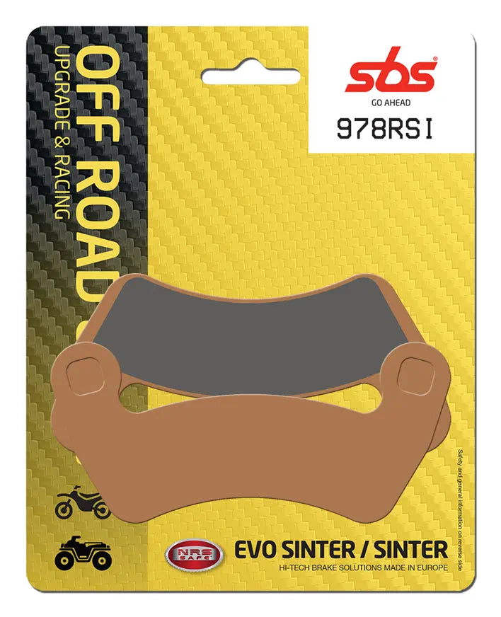 Sbs Rsi Brake Pads For Mx Gp Performance