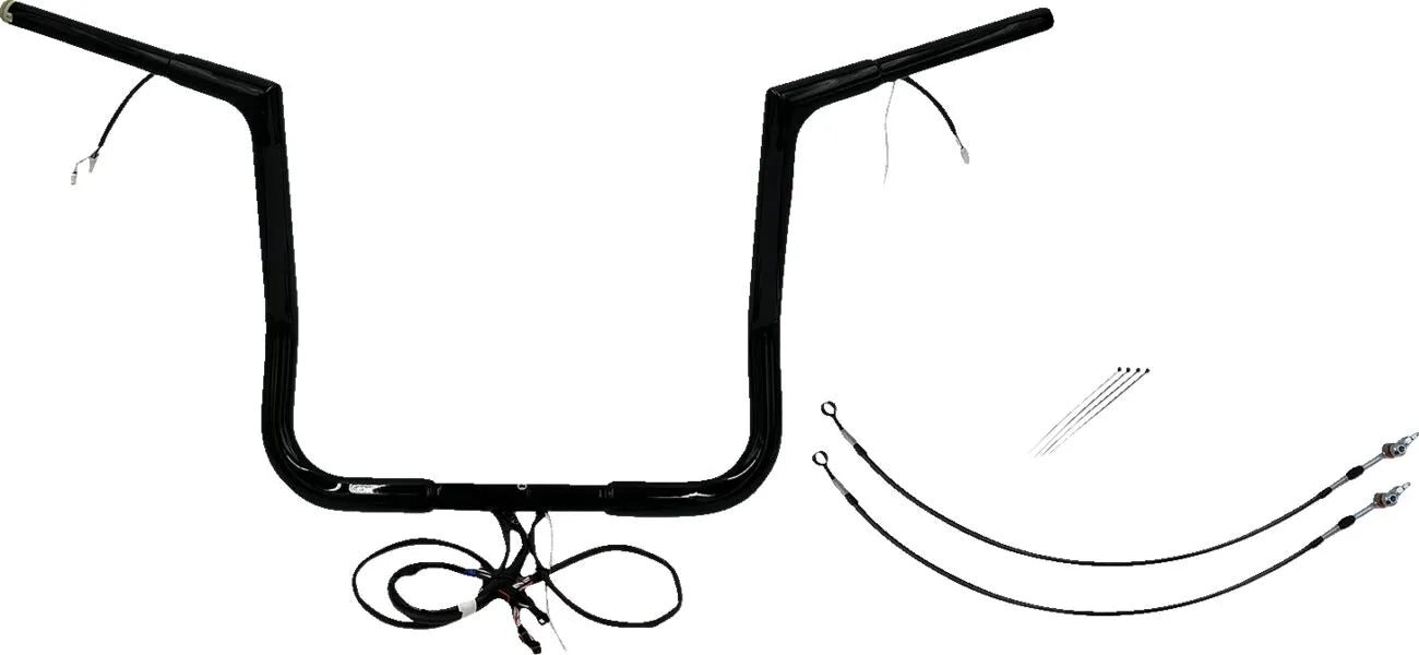 Fat Baggers Inc. 1-1/4" Pre-wired Flat Top Handlebar Kit