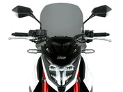 Wrs Windscreen - Naked Bike - Dark Smoke