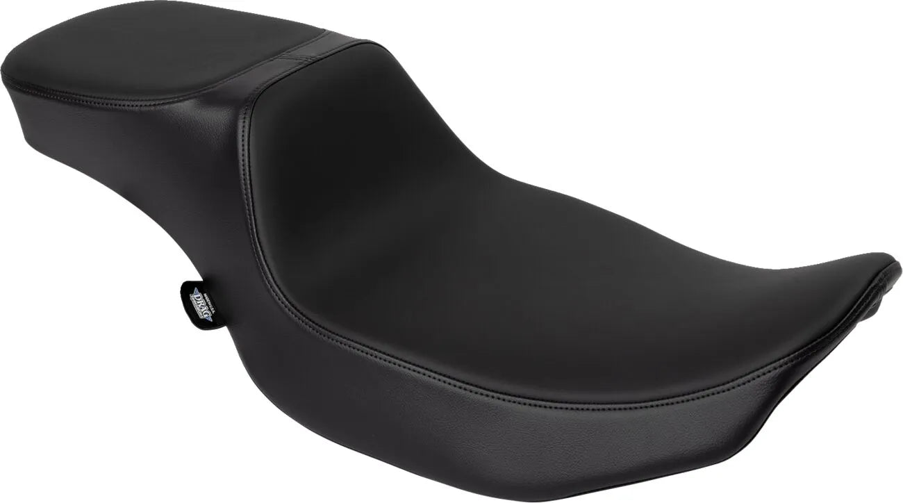 Drag Specialties Predator Extended Reach 2-up Seat - For Harley Davidson