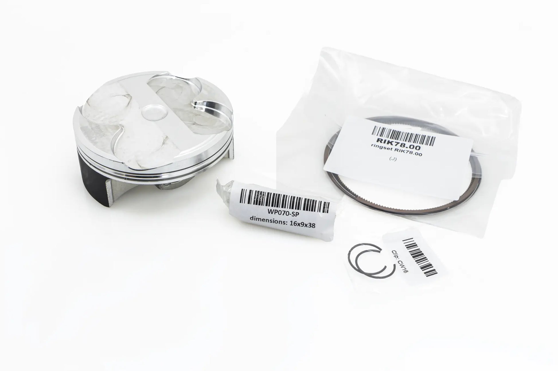 Wossner Standard Series Piston Kit for 77.96mm Bore