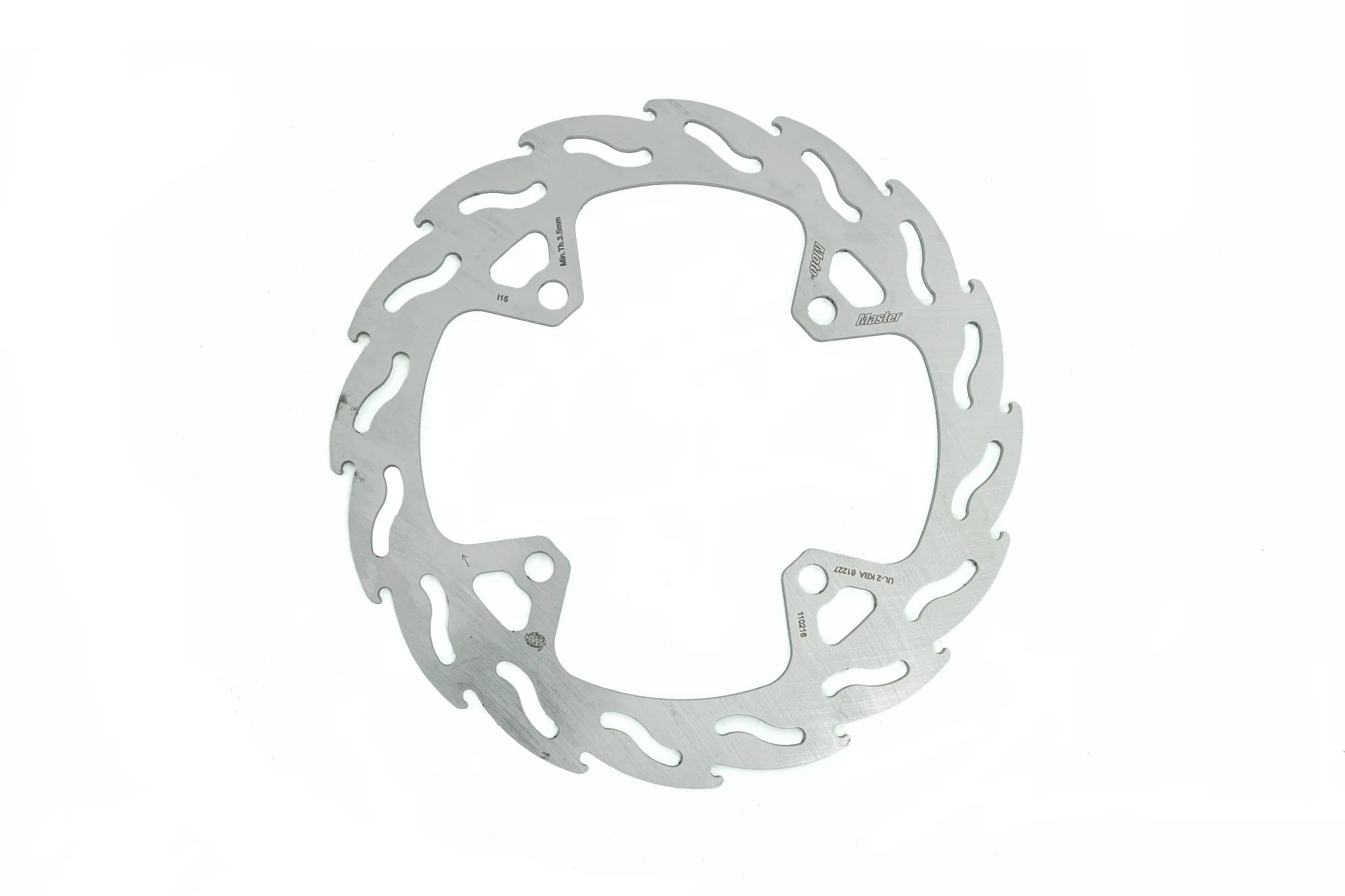 Moto-master Flame Series Fixed Brake Rotor - Rear