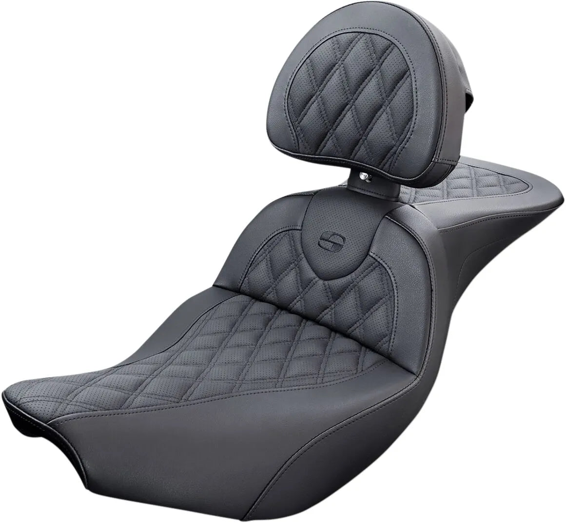 Saddlemen Roadsofa Lattice Stitch Seat - For INDIAN