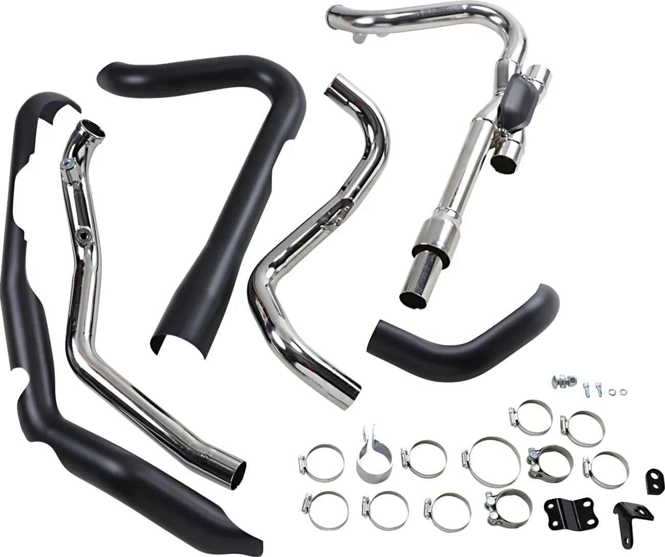 Cobra Dual Bungs Pro Chamber Headpipe For Milwaukee Eight