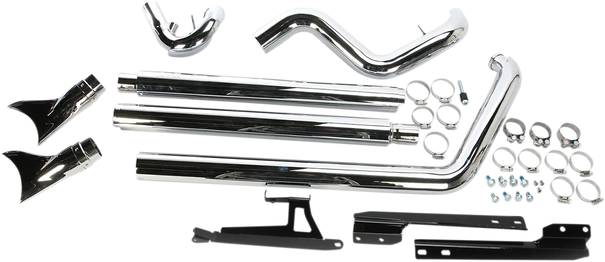 Cobra Bad Hombre Dual Exhaust System Full System Chrome
