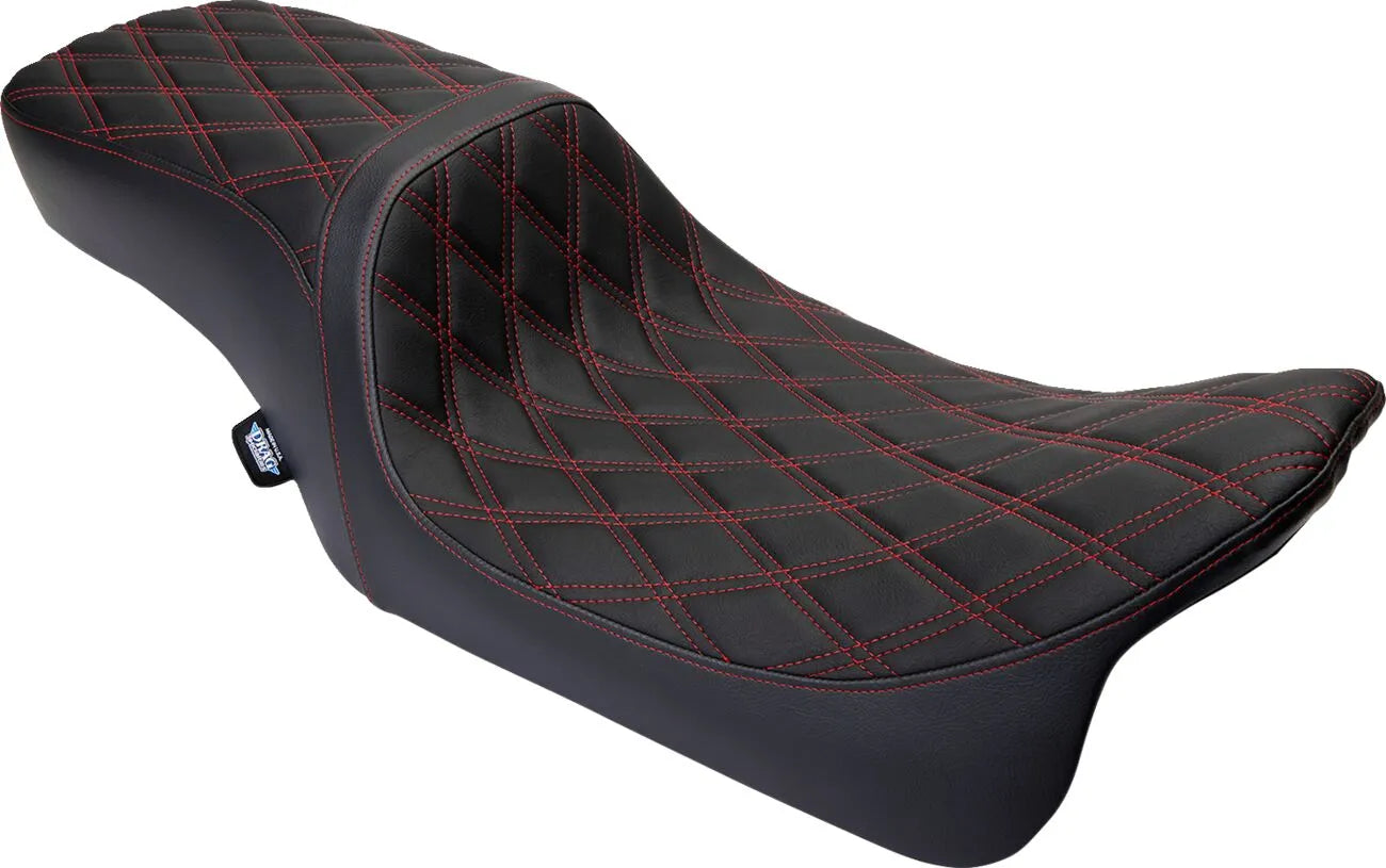 Drag Specialties Predator 2-up Seat - For Harley Davidson