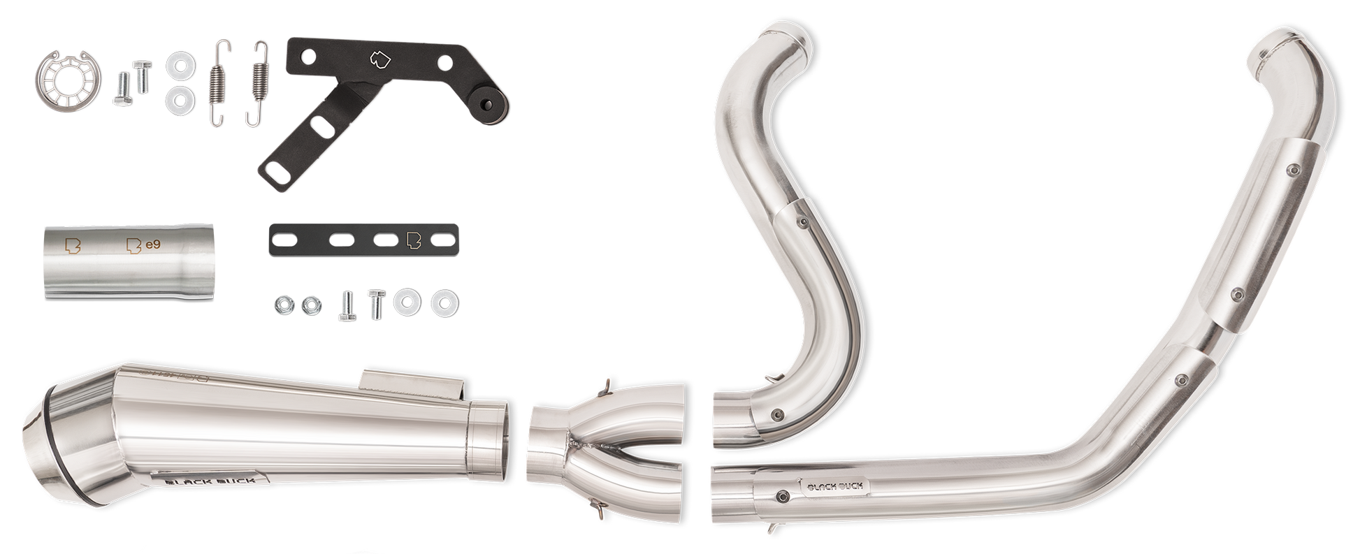 Black Duck 2-INTO-1 for Milwaukee Eight Softail – Exhaust