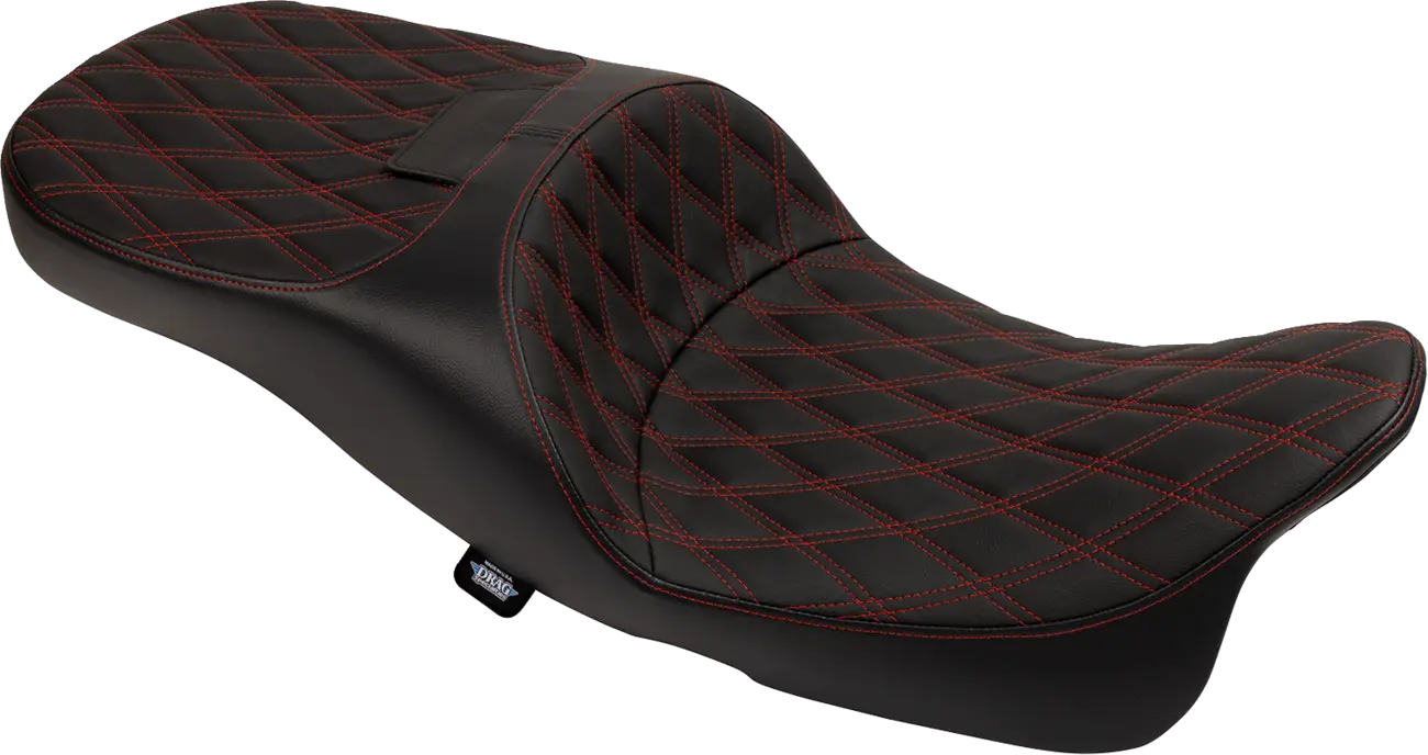 Drag Specialties Extended Reach Touring Seat - For Harley Davidson