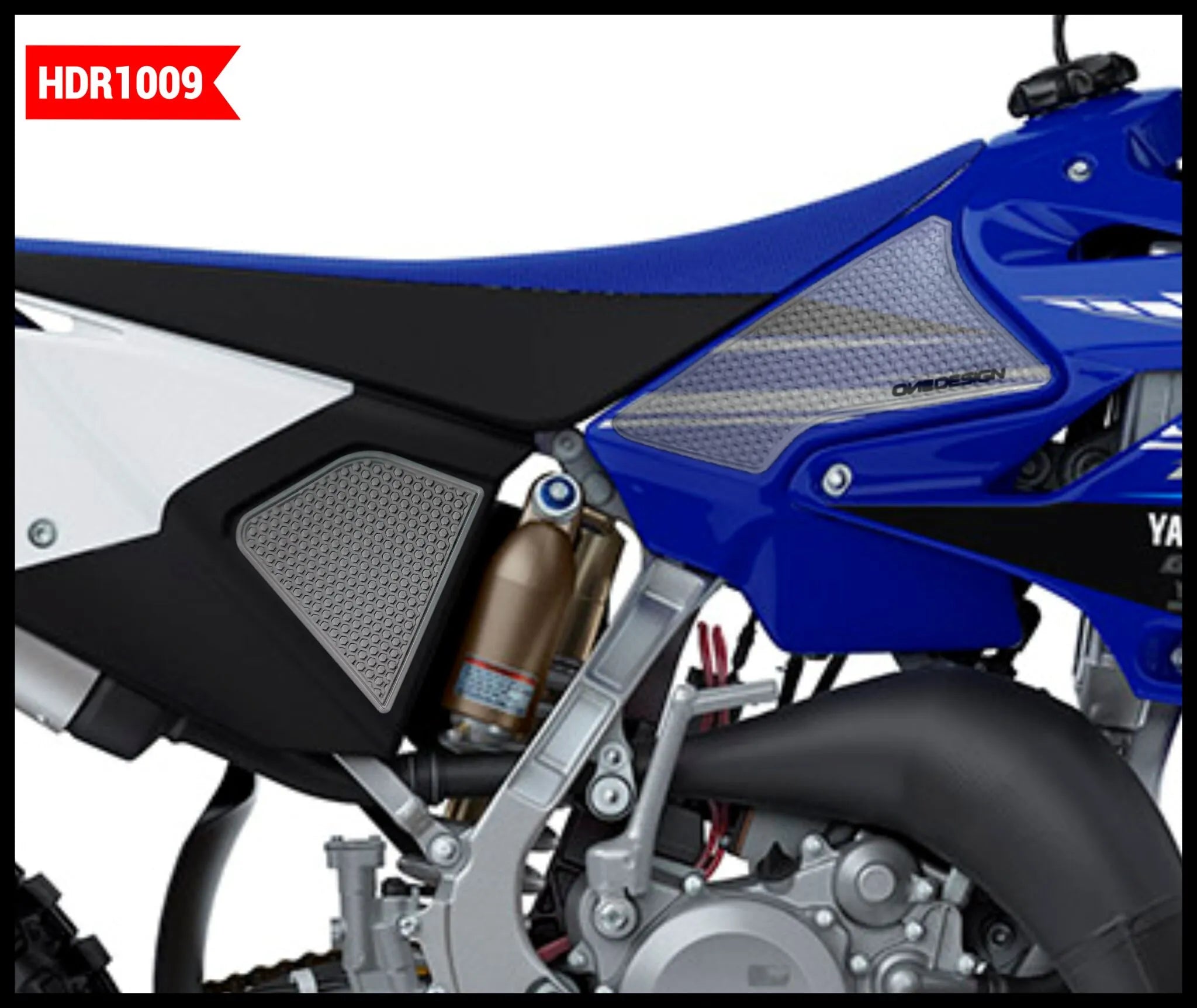 Onedesign Clear Tank Grip Set For Yamaha