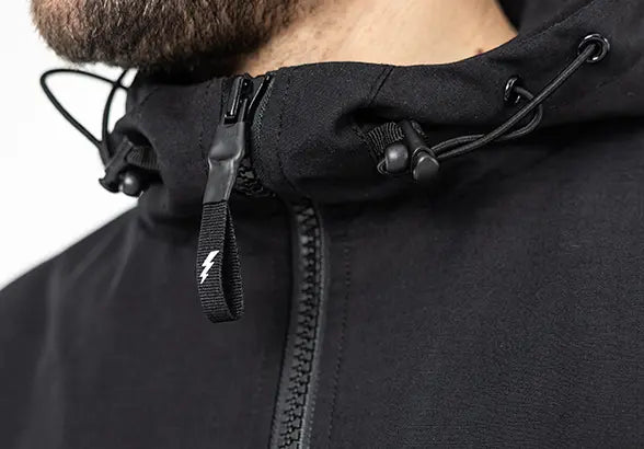 John Doe Xtm® Rip Stop Hoodie Foreet Sport - Black