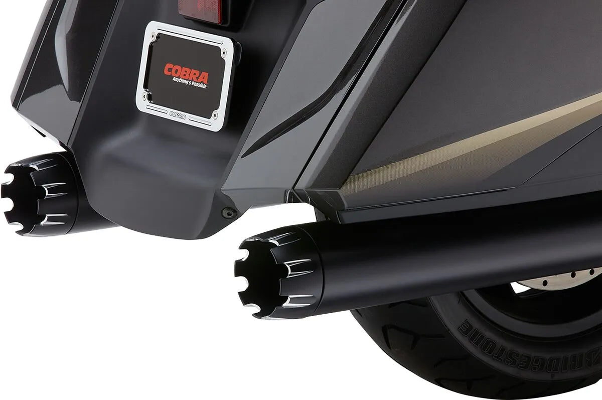 Cobra 4" Slip-on Mufflers For Honda Gold Wing