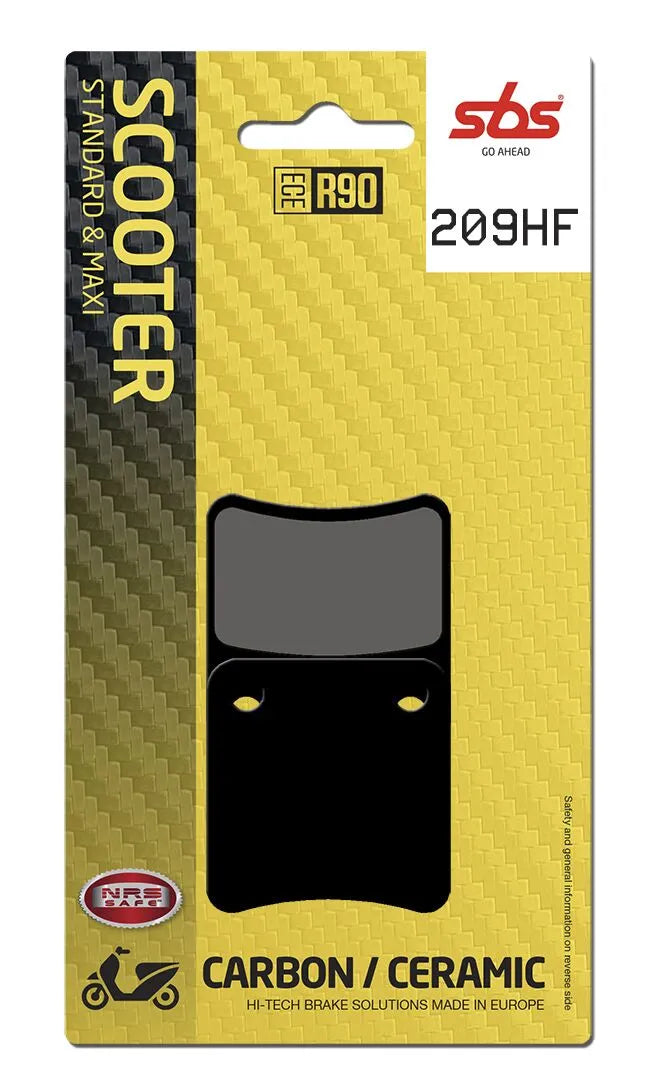 Sbs Hf Street Ceramic Organic Brake Pads