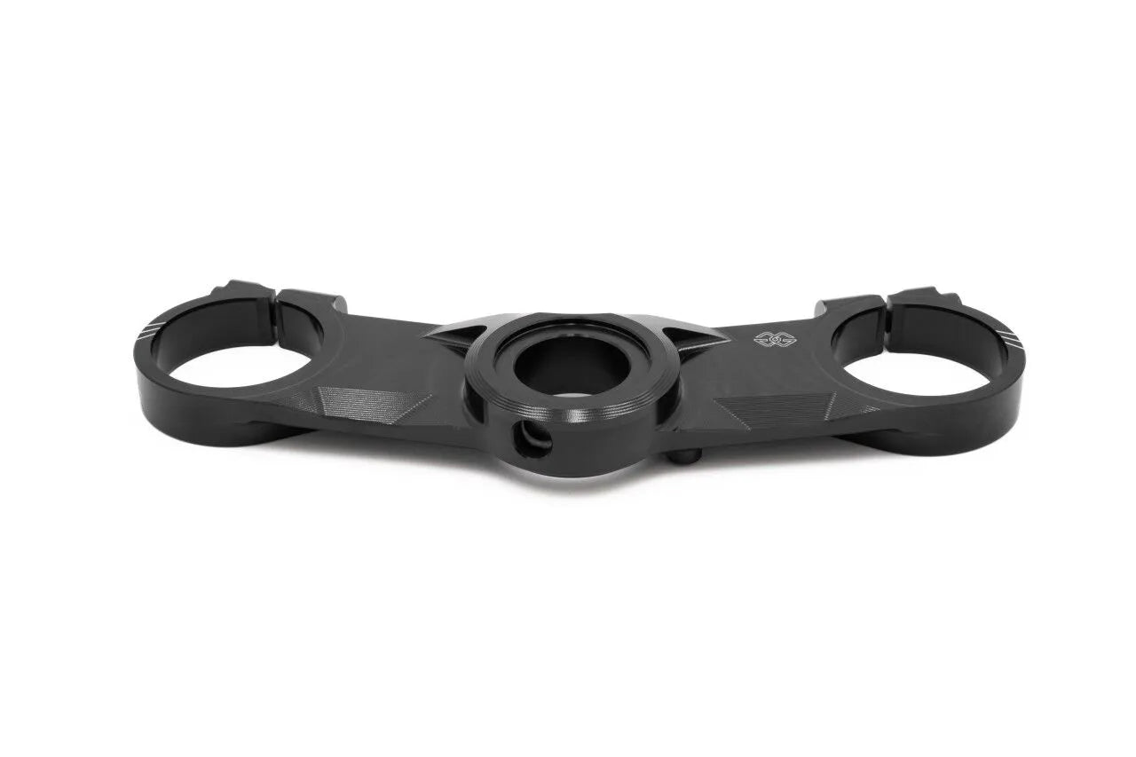 Gilles Tooling Upper Triple Clamp - Black