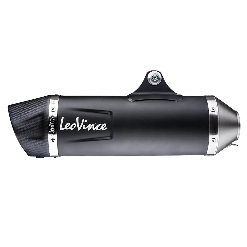 Leovince Nero Slip-on Muffler - Aggressive Style & Performance - ECE Street Legal Approved