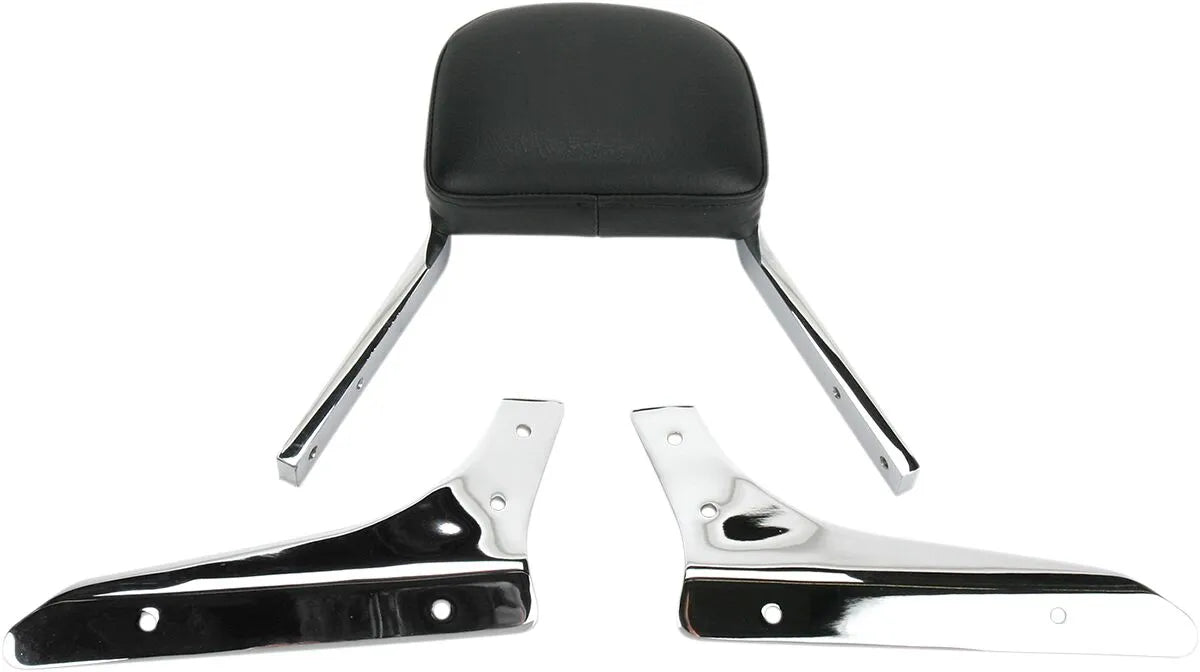Cobra Square Sissy Bar Kit - Chrome Steel