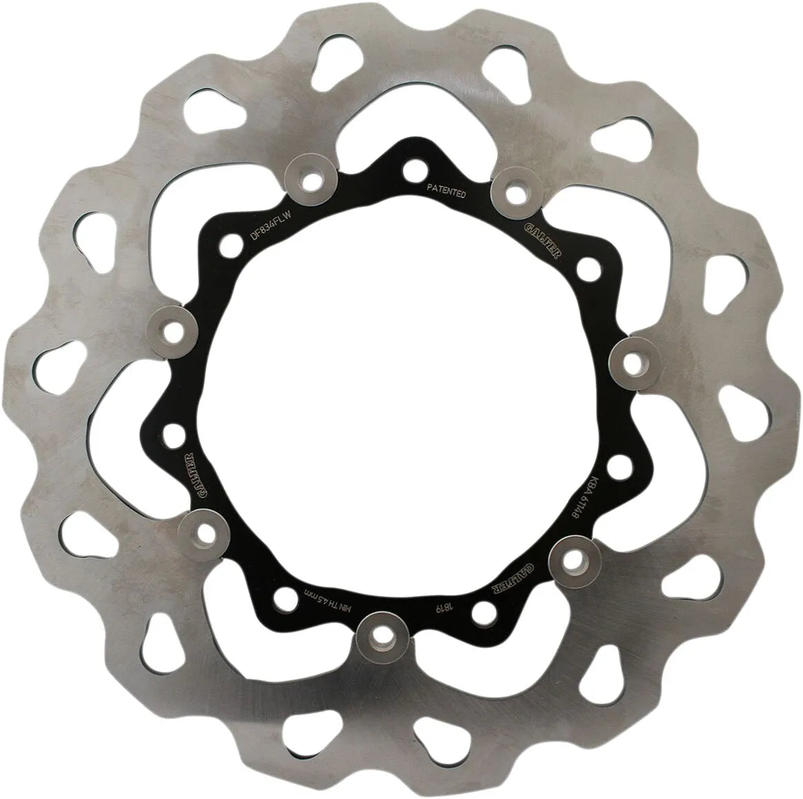 Galfer Contour Brake Rotor For 7-hole Pattern - Front