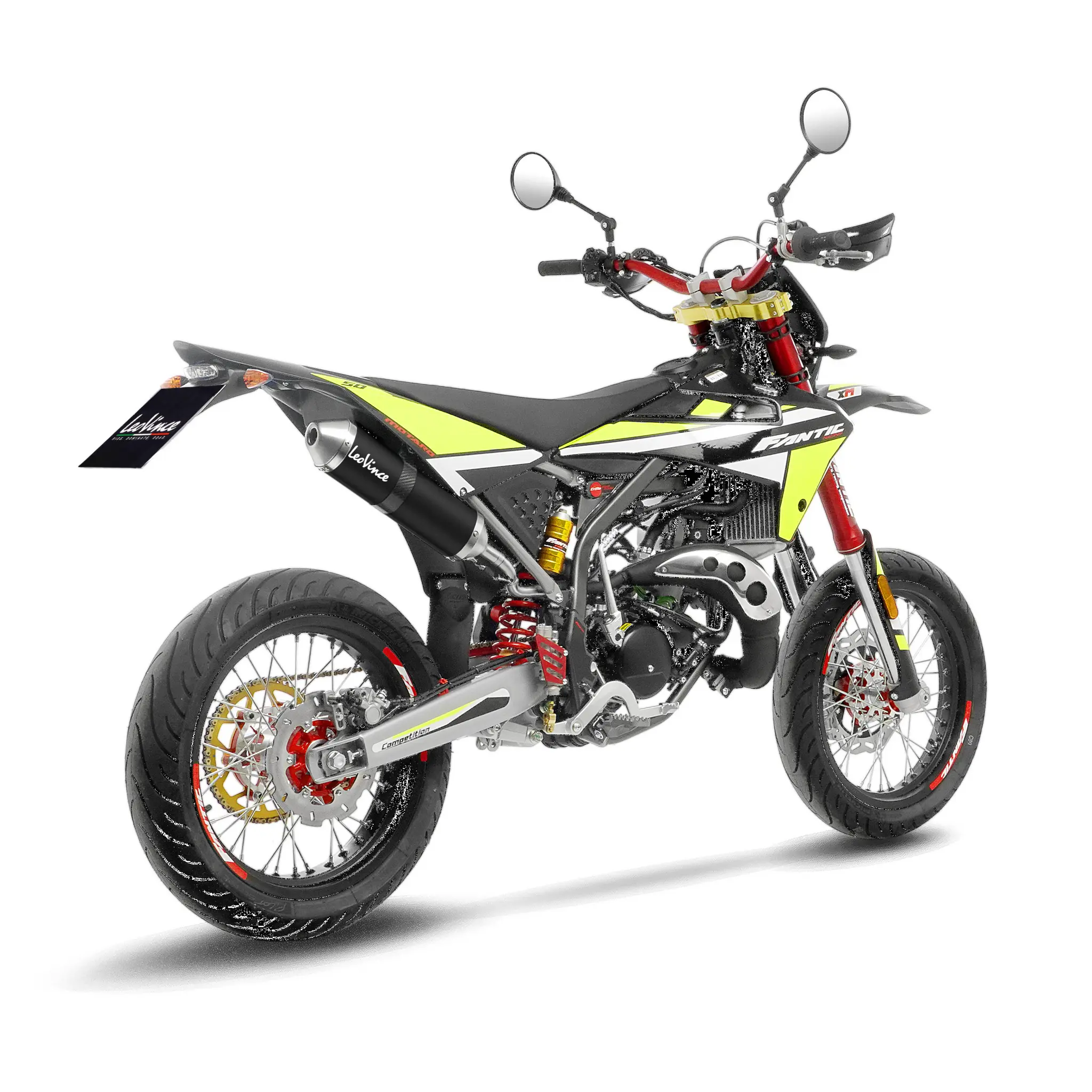 Leovince X-fight Black Edition Slip-on Muffler - ECE Street Legal Approved