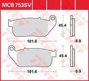 Trw Sv Series Sintered Brake Pads For Front Brake - Front