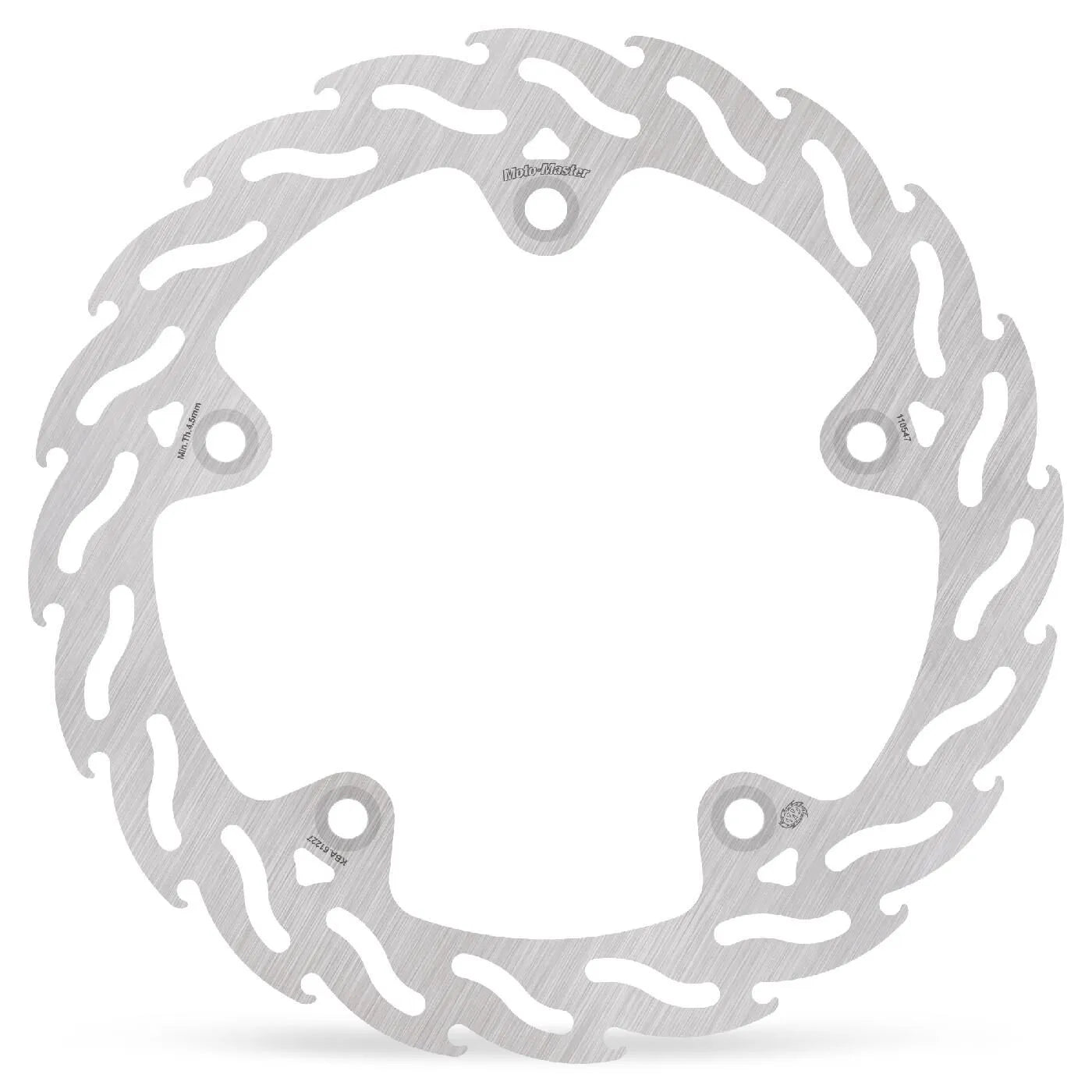 Moto-master Flame Series Fixed Brake Rotor - Front