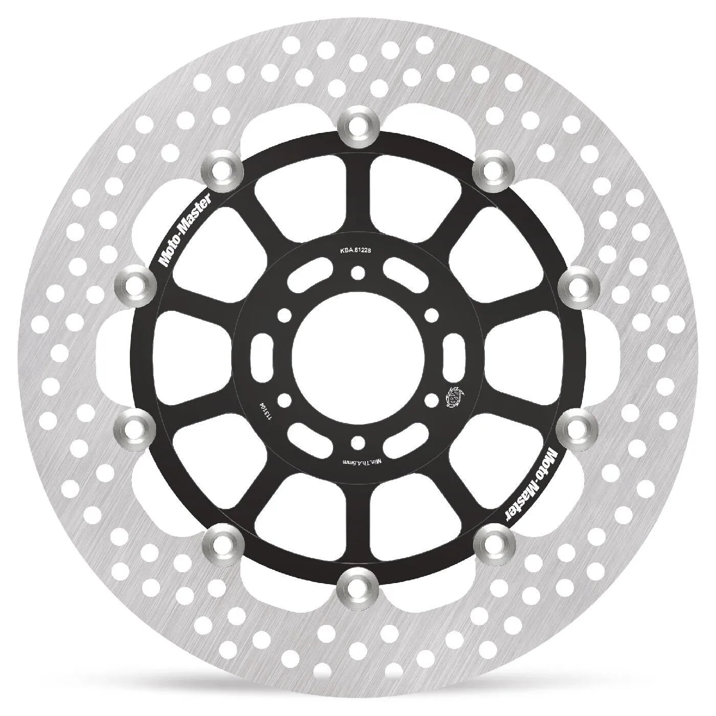 Moto-master Halo Series Floating Brake Rotor - 296mm - Front