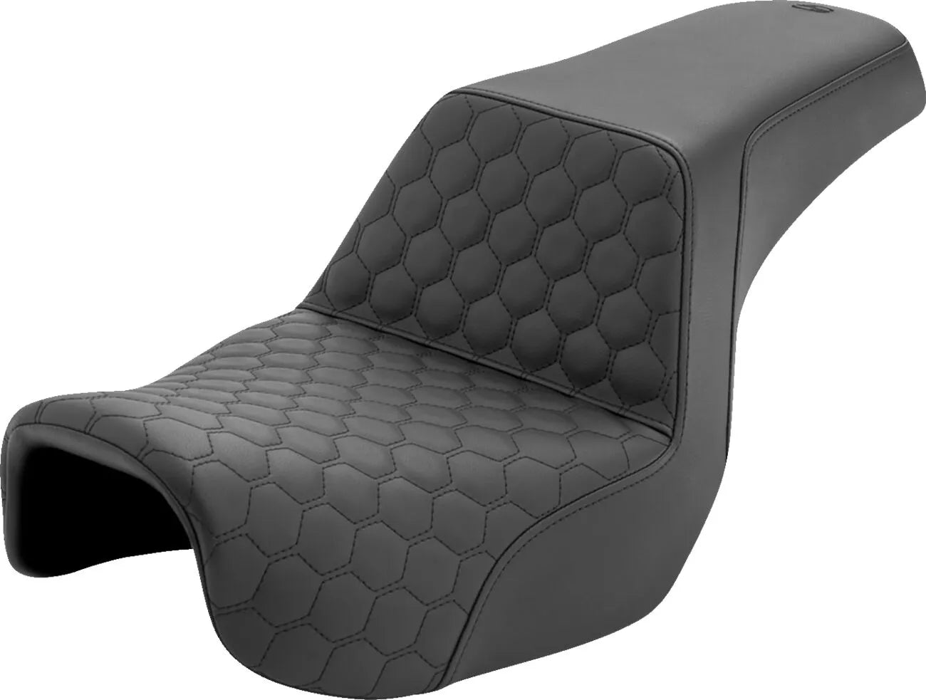 Saddlemen Honeycomb Step-up Seat - For Harley Davidson