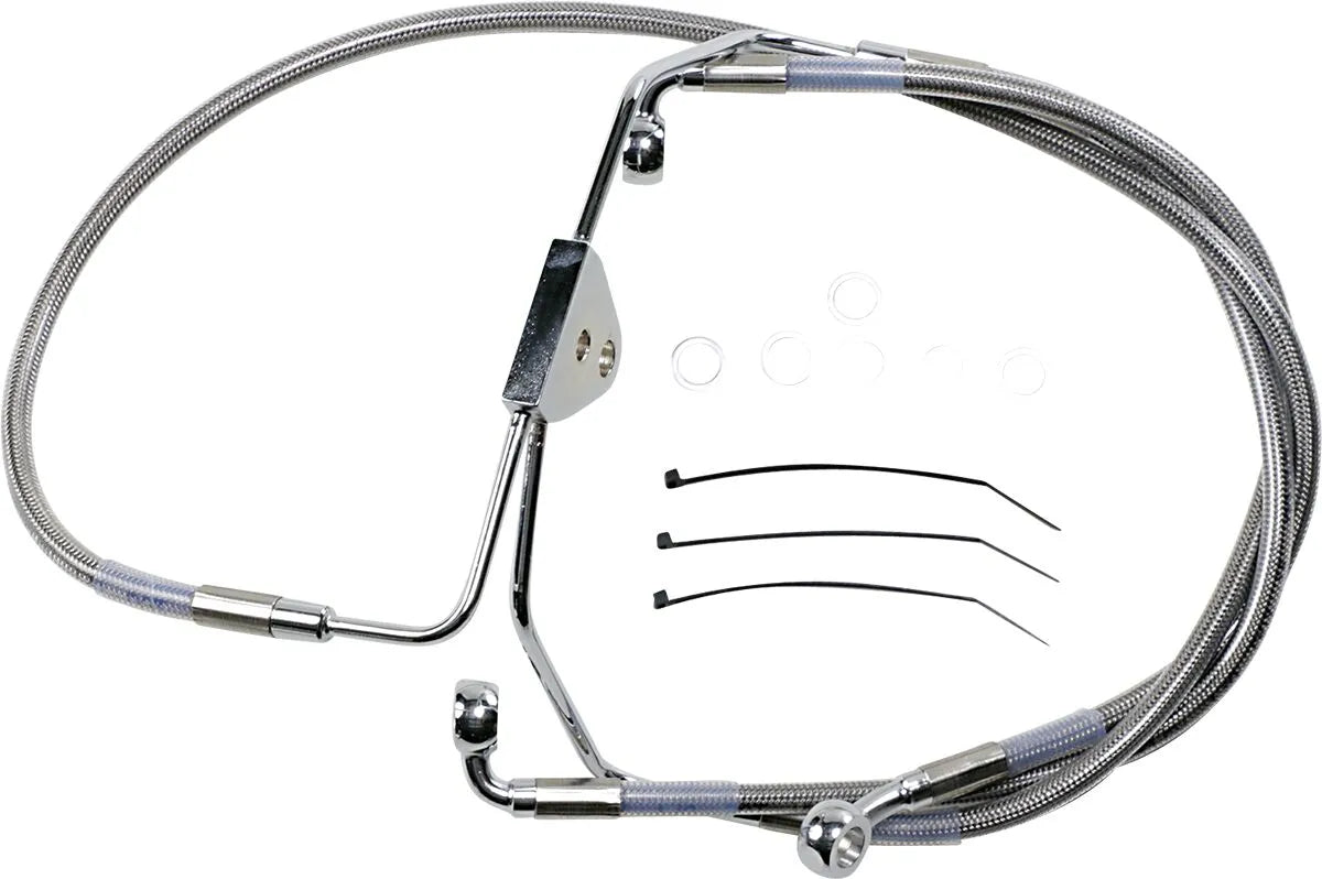 Drag Specialties Extended Brake Line Kit - No Abs