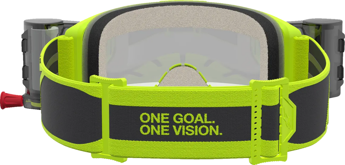 Alpinestars Vision 5 Rora Roll-Off Goggles Yellow Fluo