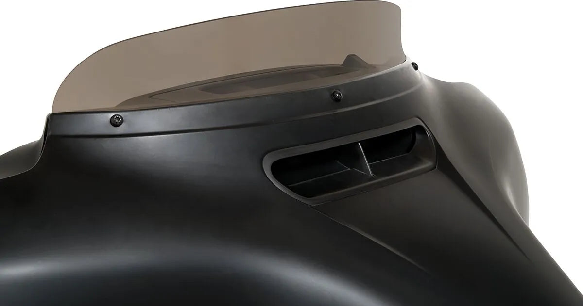 Memphis Shades Batwing Spoiler Windshield - Smoke