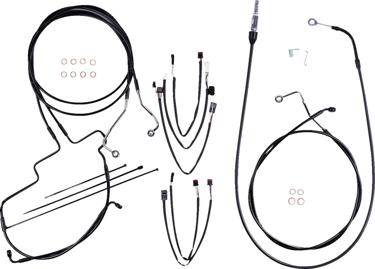 Magnum Shielding XR Handlebar Installation Kit for Ape Hanger