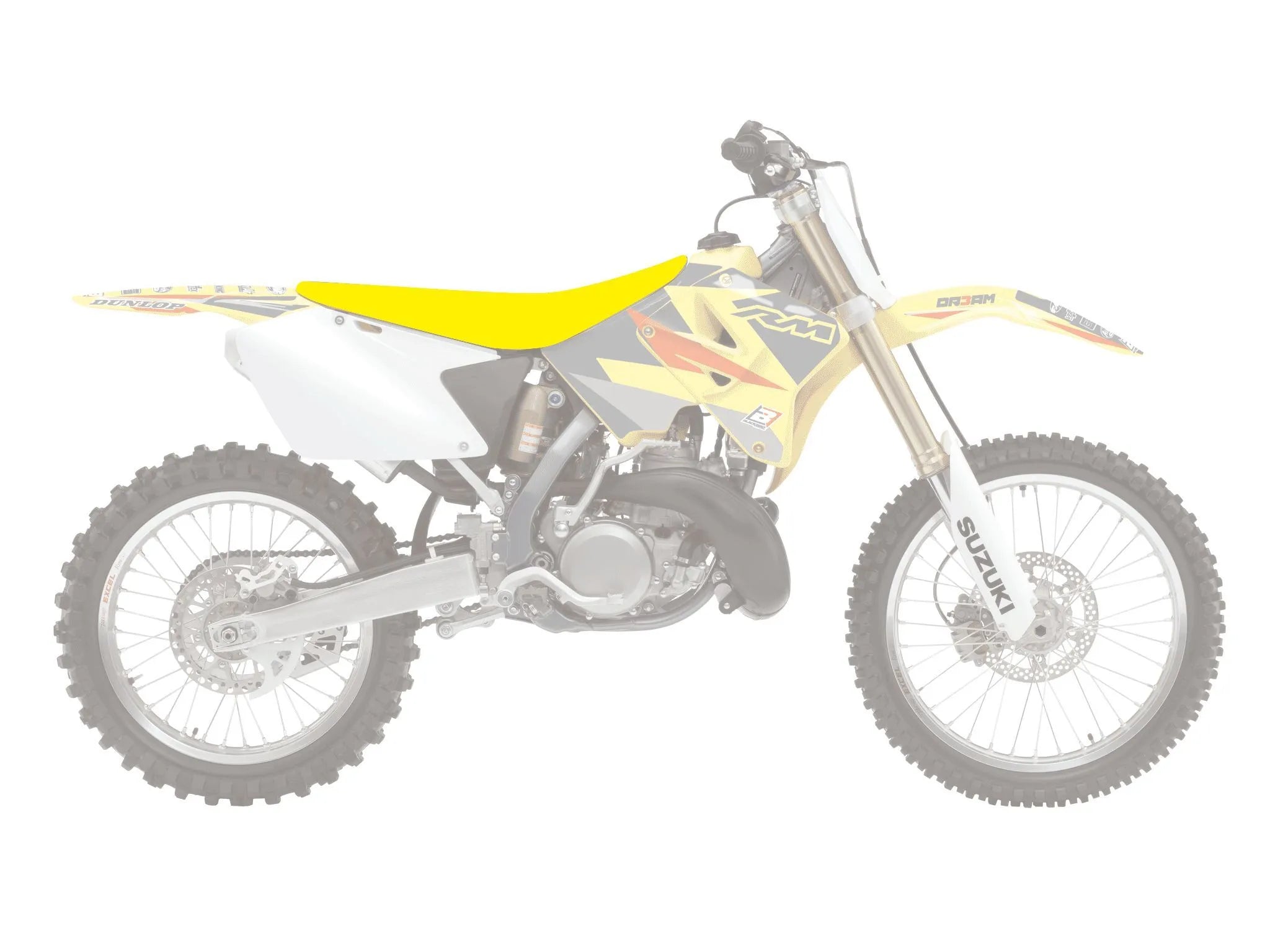 Blackbird Racing Pyramid Seat Cover - Yellow