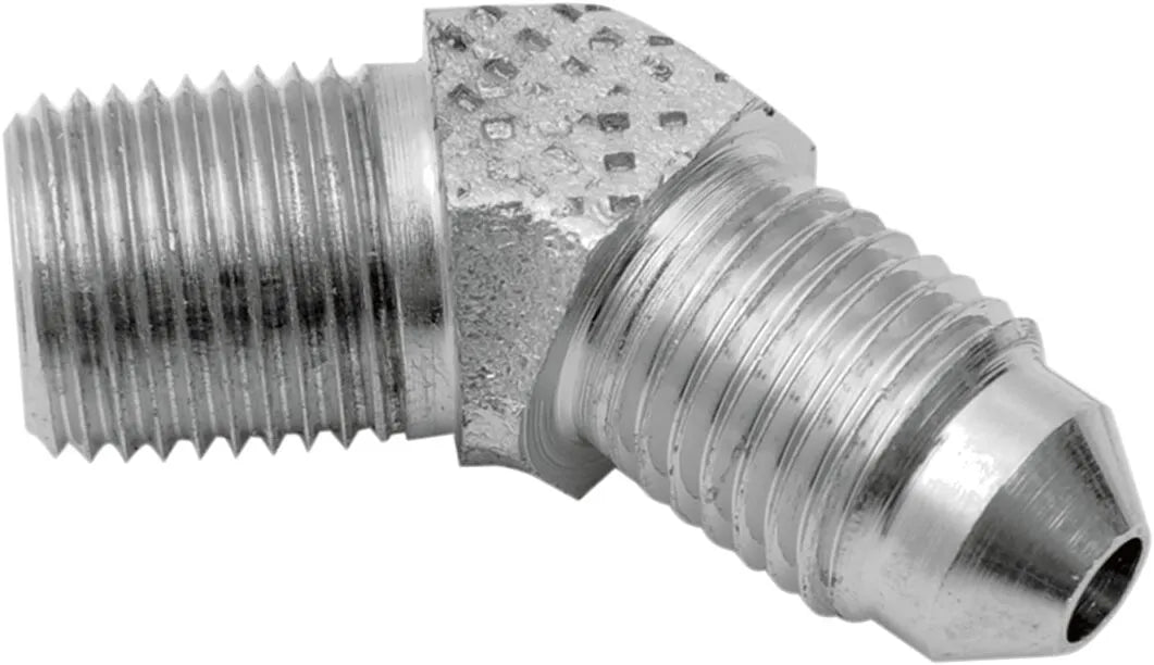 Drag Specialties Chrome Steel Brake Line Fitting