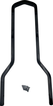 Drag Specialties Round Sissy Bar - Black, 14.75"