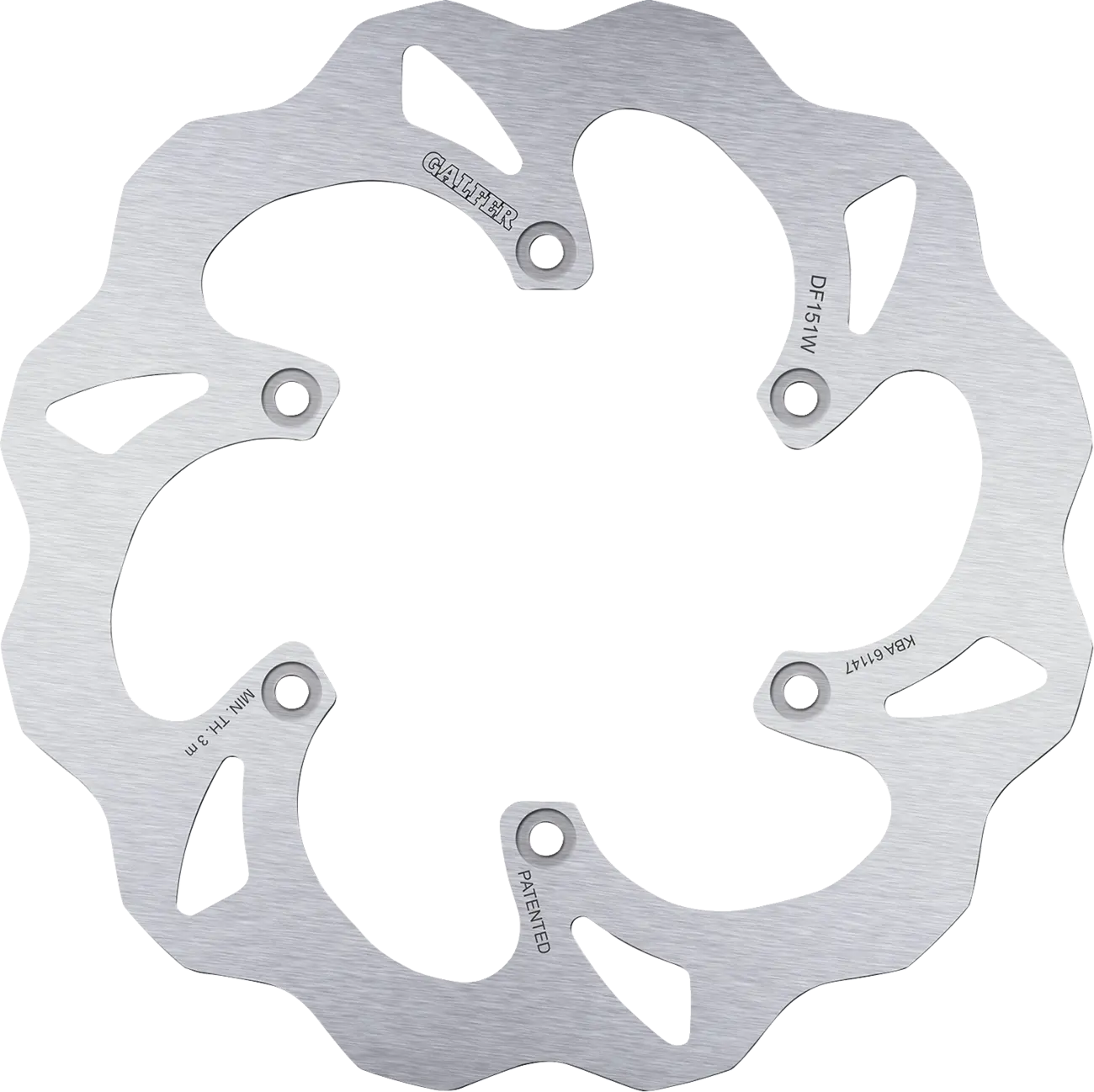 Galfer Standard Brake Rotor For Motorcycles - Rear