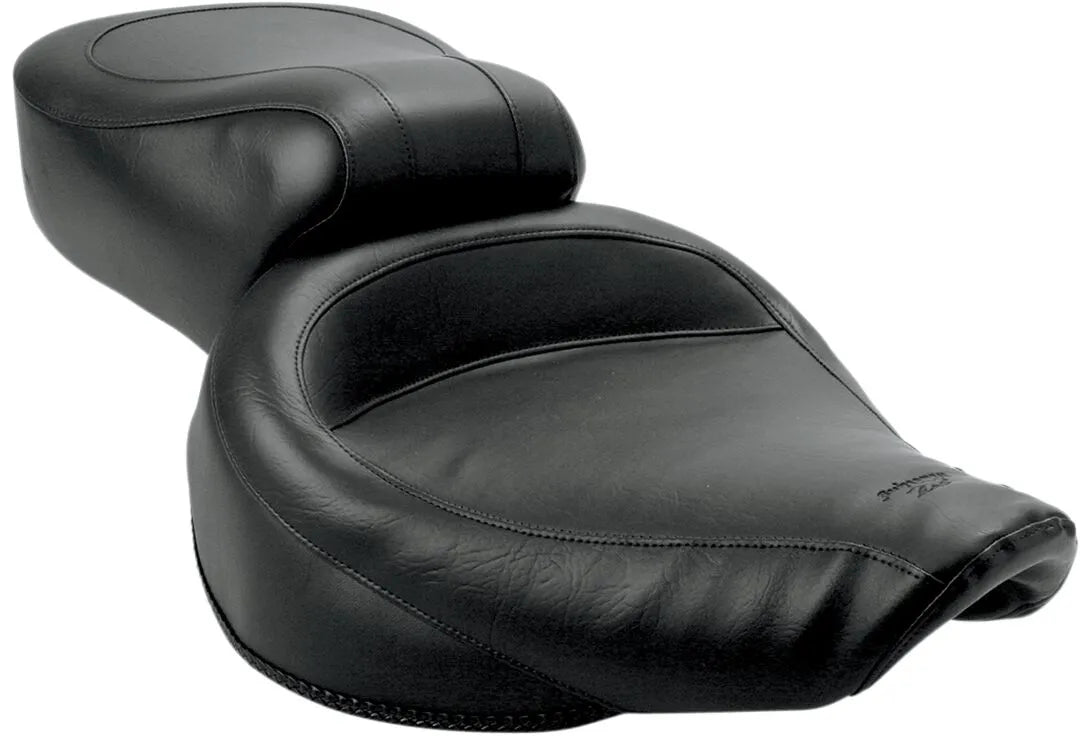 Mustang Vintage Style Seat - For Harley Davidson