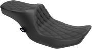 2-Up Drag Specialties Predator Iii Seat - For Harley Davidson