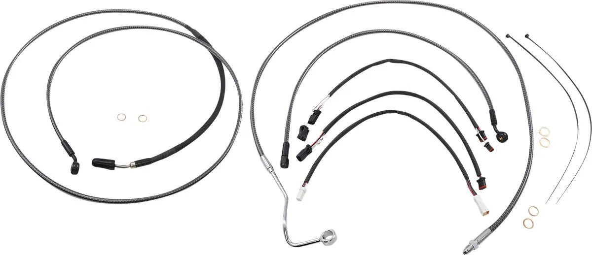 Magnum Shielding KARBONFIBR Handlebar Installation Kit for Ape