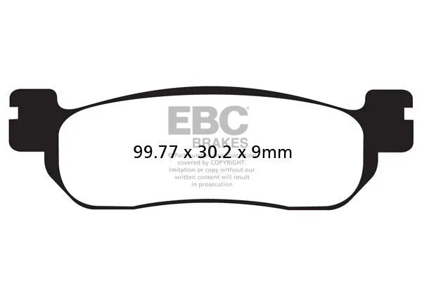 Ebc Tt Sport Carbon Fusion Brake Pads