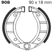 Ebc Standard Brake Shoes - Organic Base - Front
