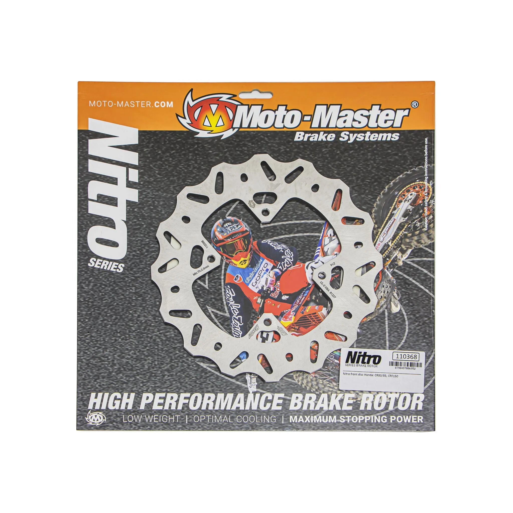 Moto-master Nitro Series Brake Disc For Husqvarna - Front