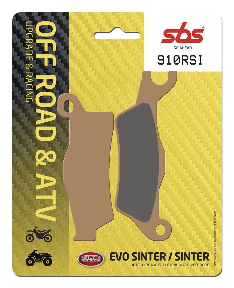 Sbs Rsi Offroad Racing Sintered Brake Pads - Front & Rear