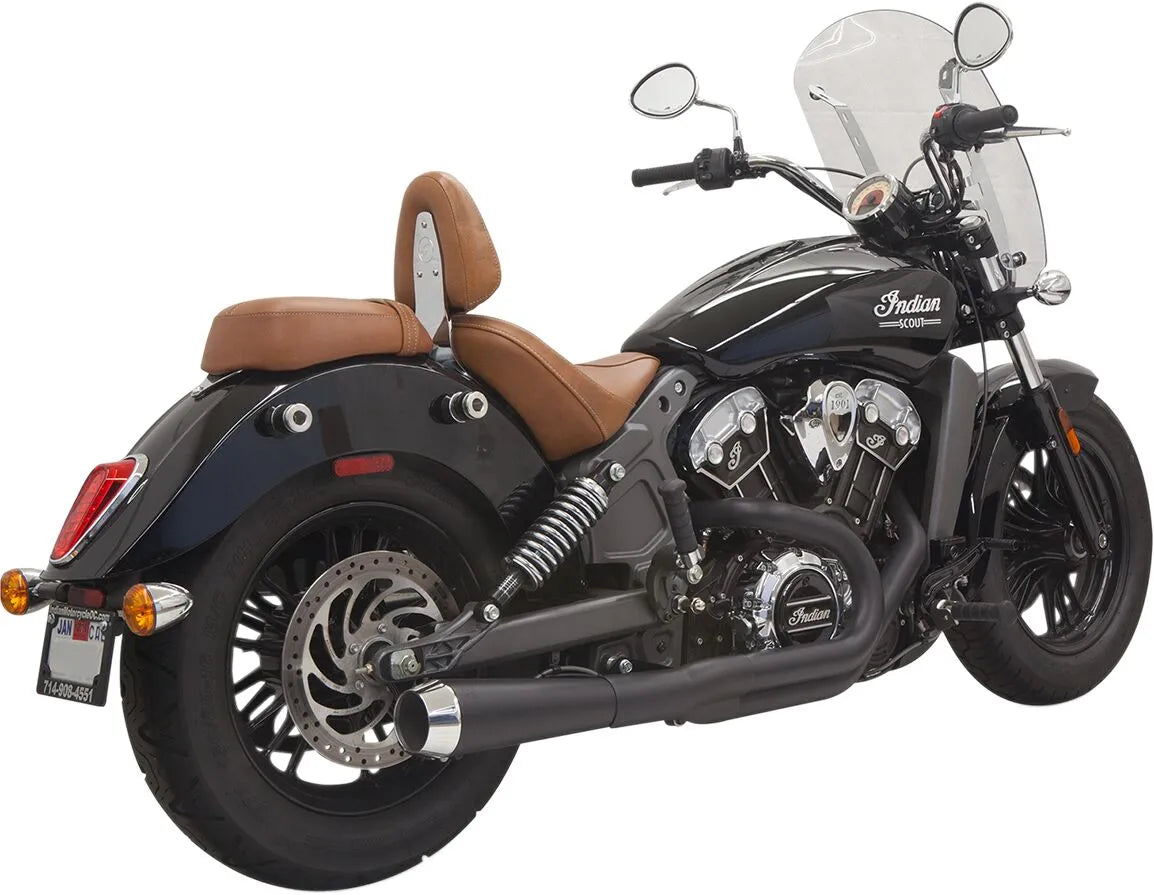 Bassani Xhaust Road Rage 2:1 Exhaust System - Black