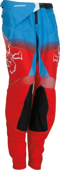 Moose Offroad Youth Agroid Racewear Pants - Black/Blue/Red/White