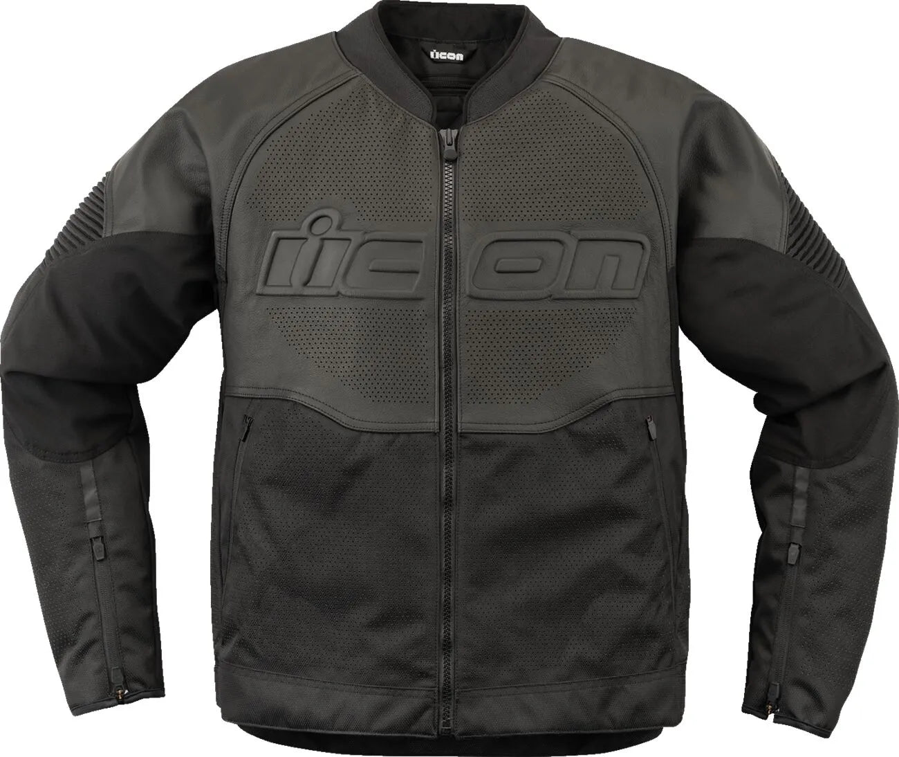 Icon Overlord3™ Leather Jacket - Black