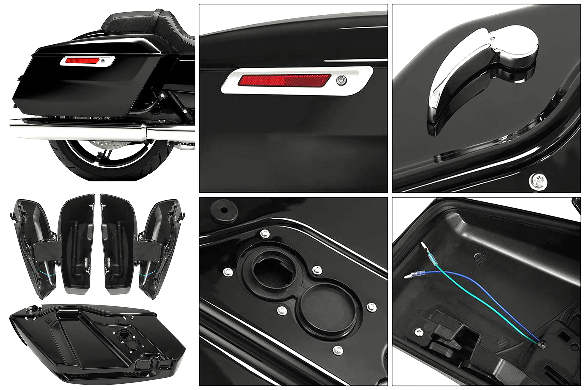 Zodiac Saddlebag Parts for Touring 2024 to Present – Luggage